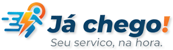 Logo Já Chego - Seu serviço, na hora em todo o Brasil